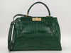 FENDI Exotic Leather Croco Matte 2-Way Bag