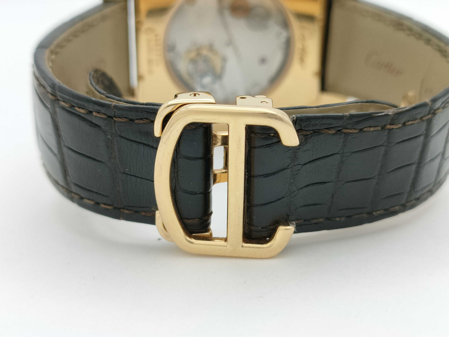 Cartier Tortue XL W1556234 3585 45632TX Manual Winding Men's Watch