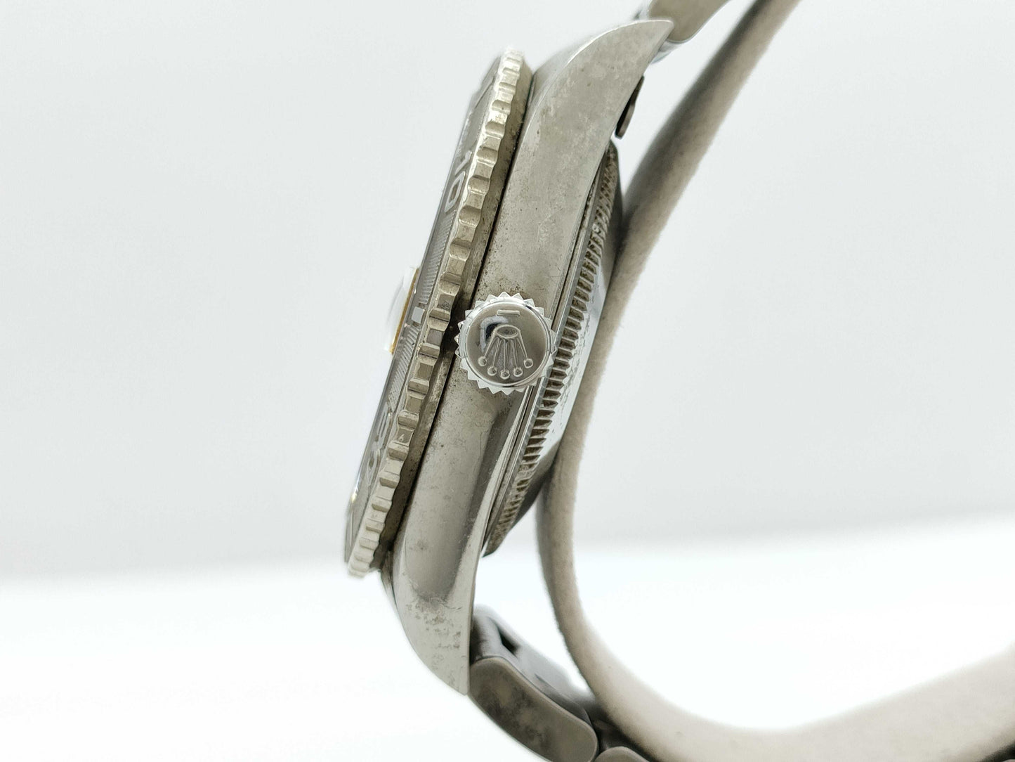 ROLEX 16264 F153987 Silver Roman Men's Watch