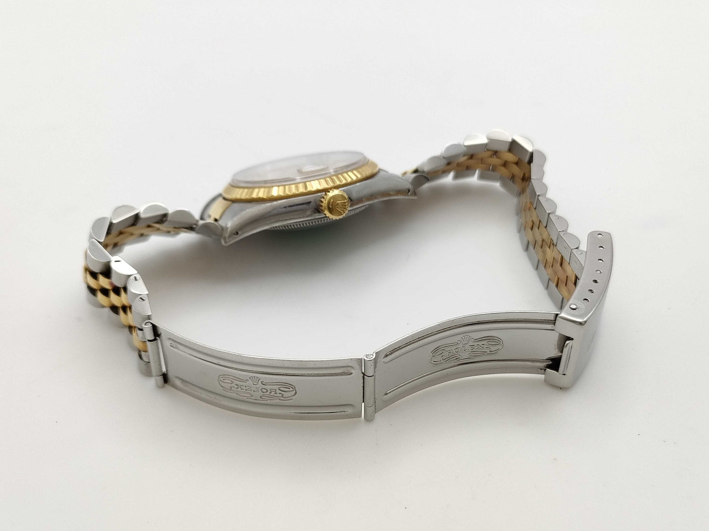 ROLEX 16233G X346846 Champagne Dial Boys' Watch
