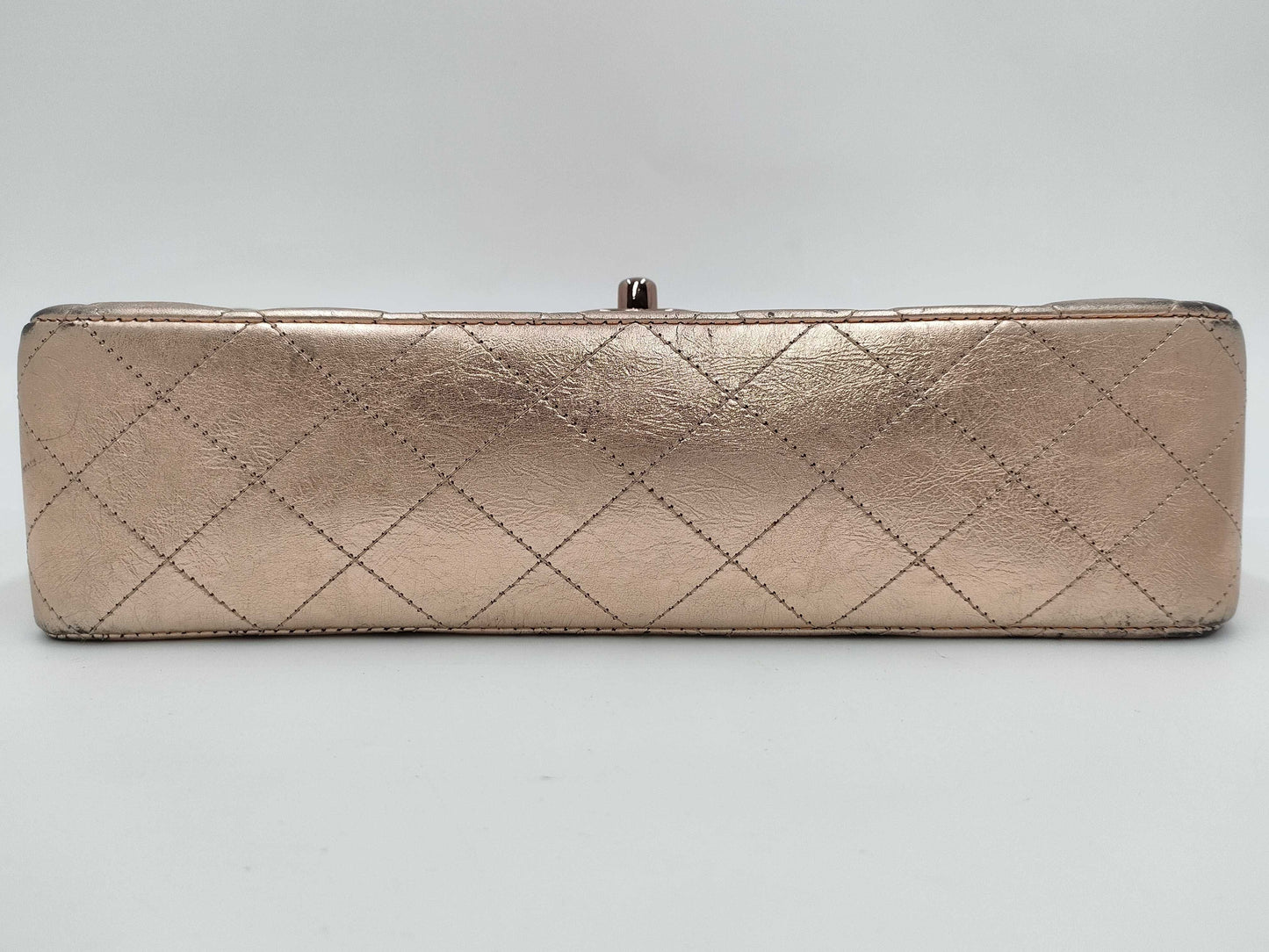 CHANEL Lambskin Matelasse Double Flap Shoulder Bag, 2008 Tokyo Limited Edition, Karl Lagerfeld Signed