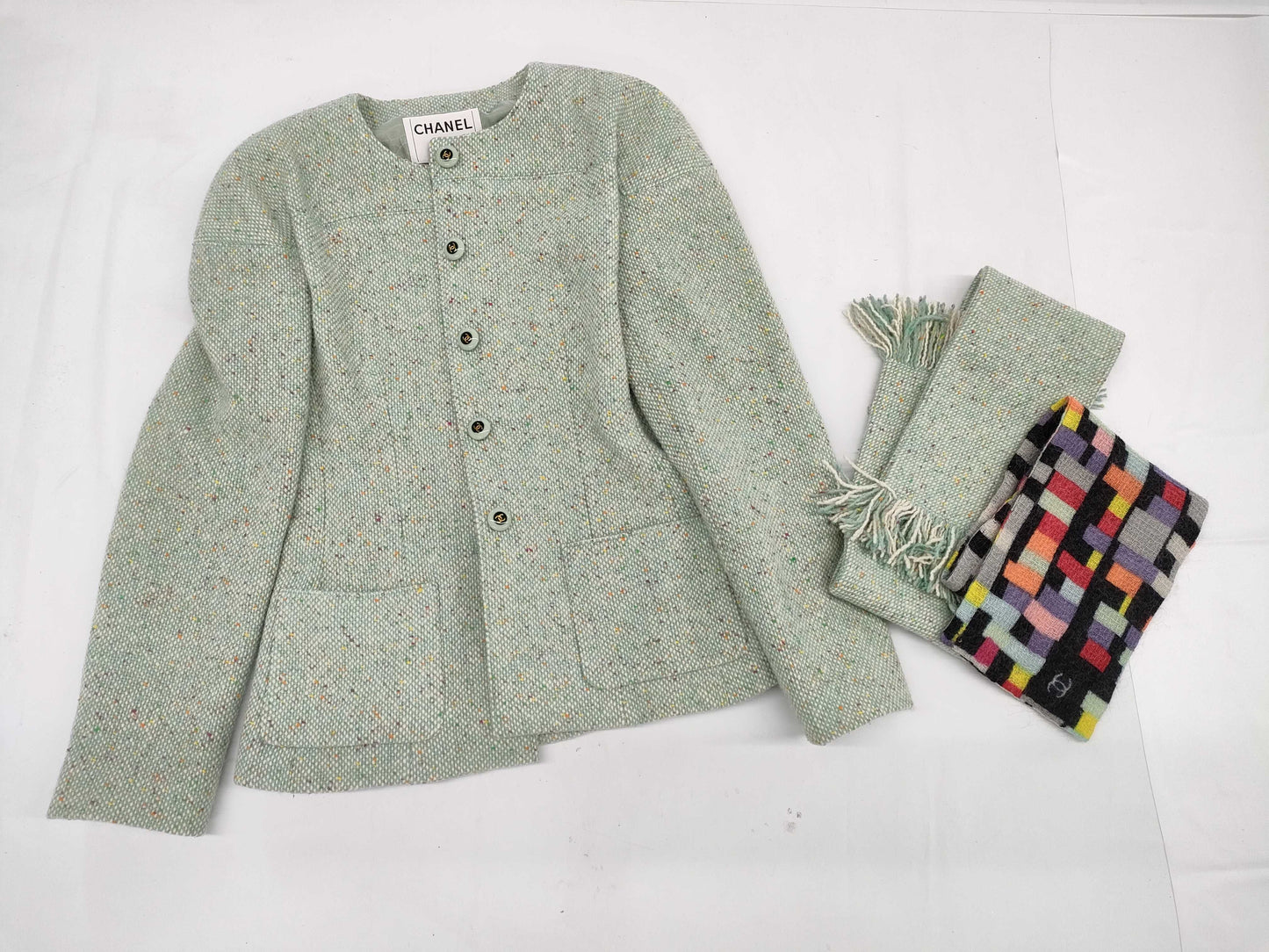 CHANEL Tweed Jacket Size 36 Jacket