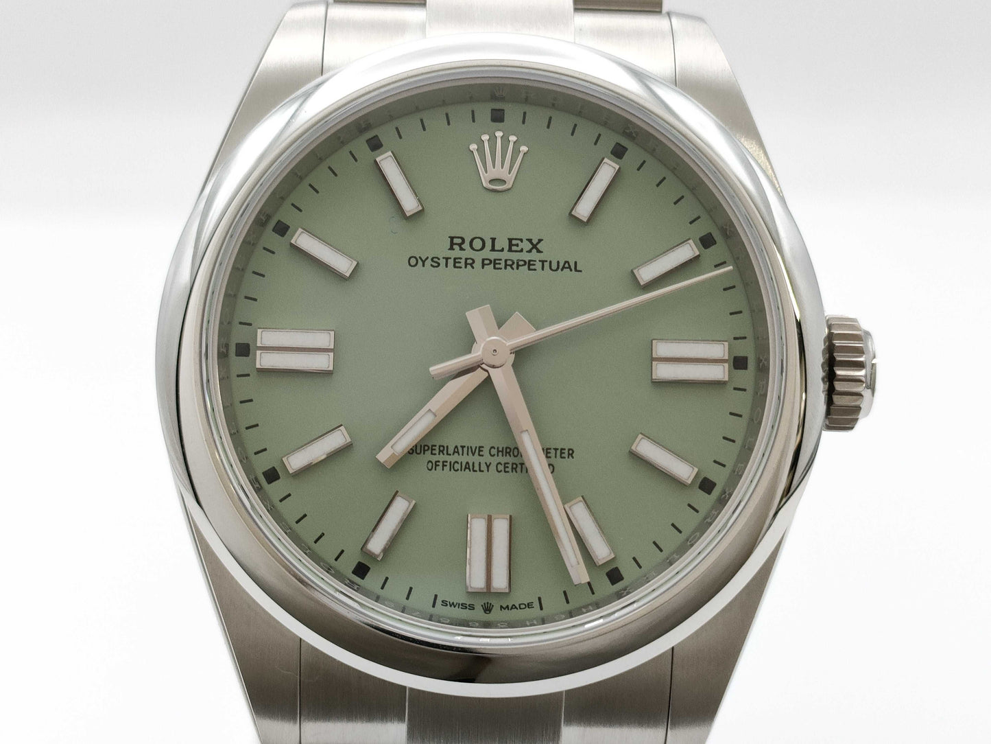 ROLEX 134300 H6H36579 Pistachio Men's Watch