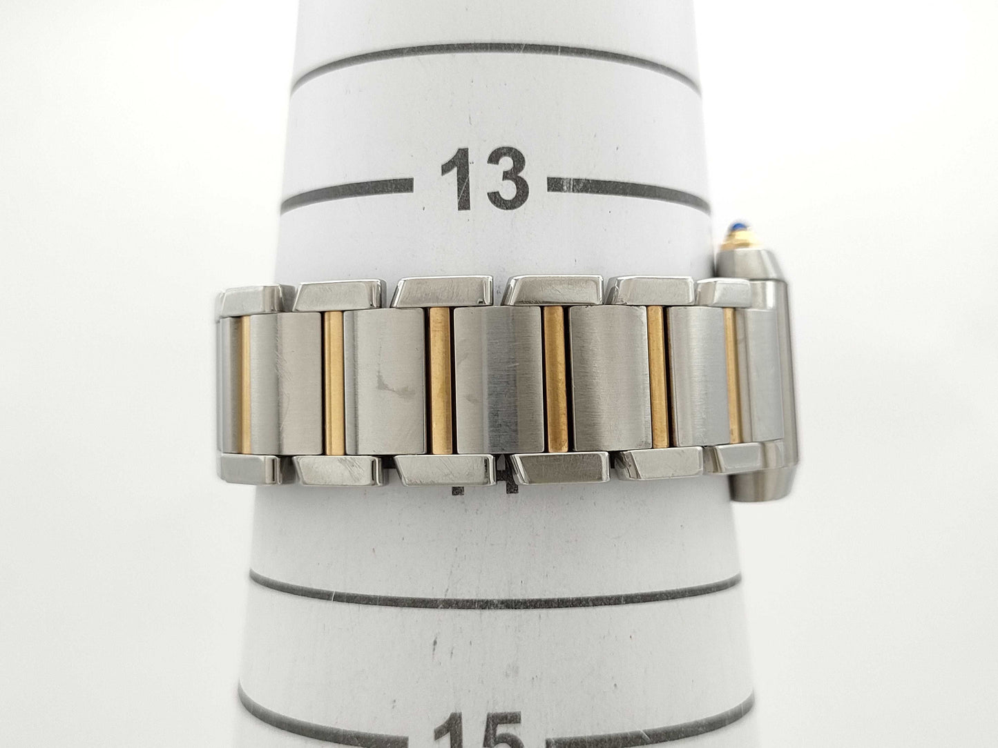 Cartier Tank Française SM W51027Q4 2384800592UF Pink Shell Dial Quartz Women's Watch