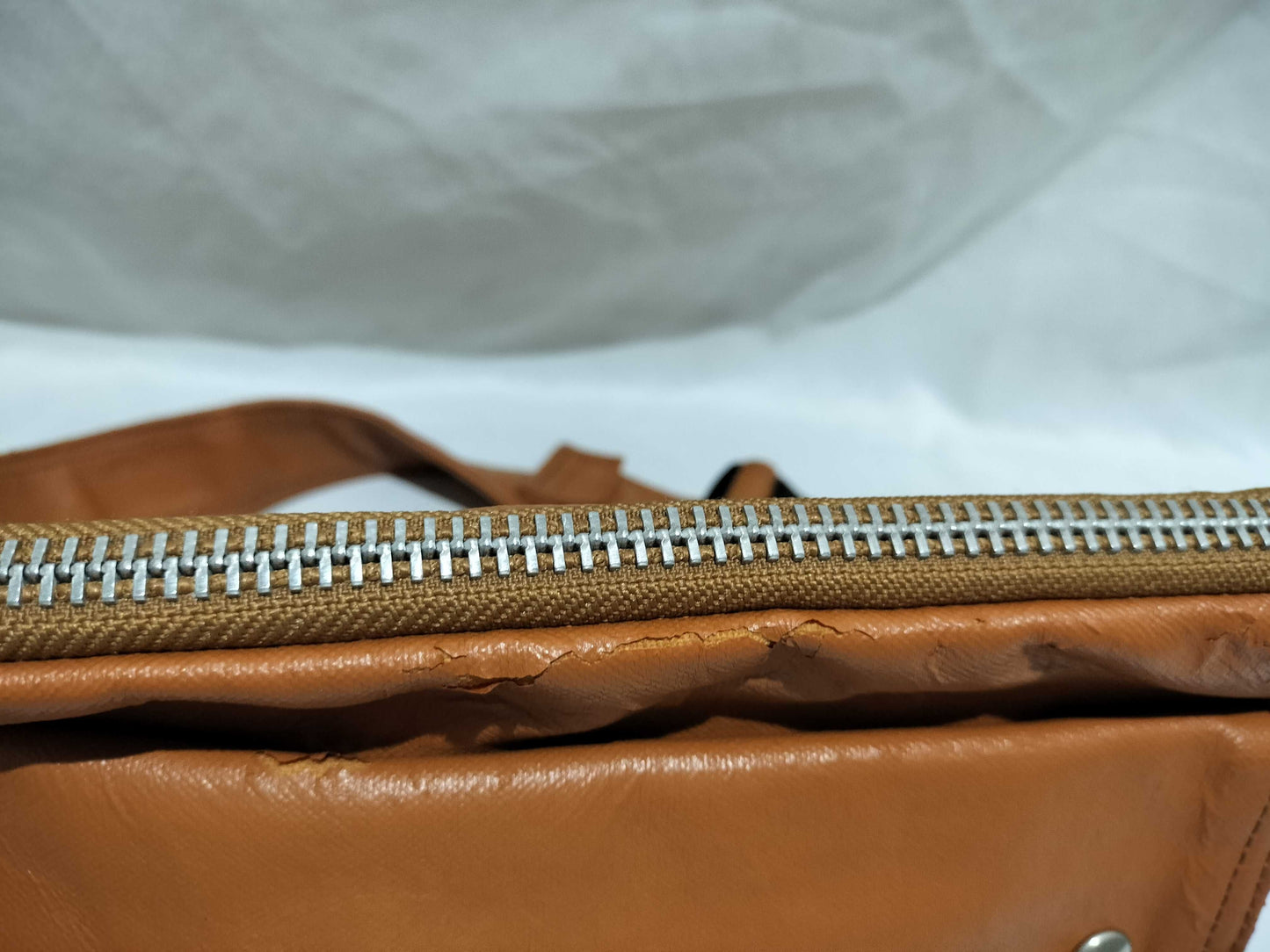 (10460_0303) PORTER Leather Waist Pouch Waist Bag