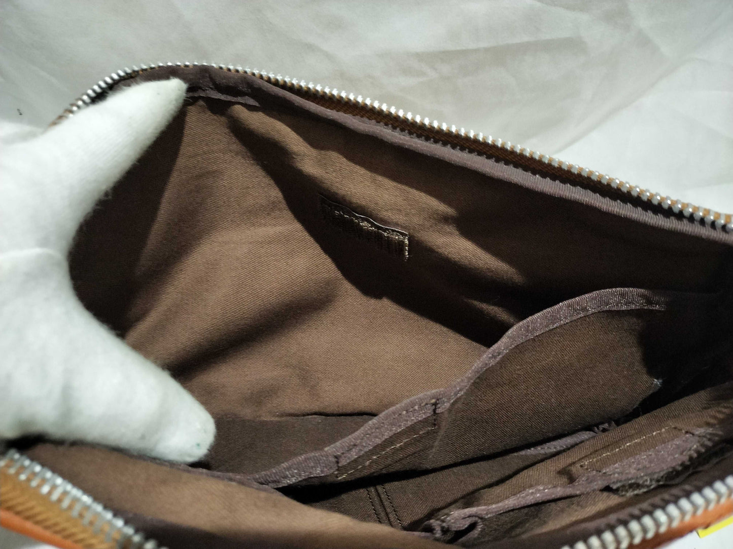 (10460_0303) PORTER Leather Waist Pouch Waist Bag