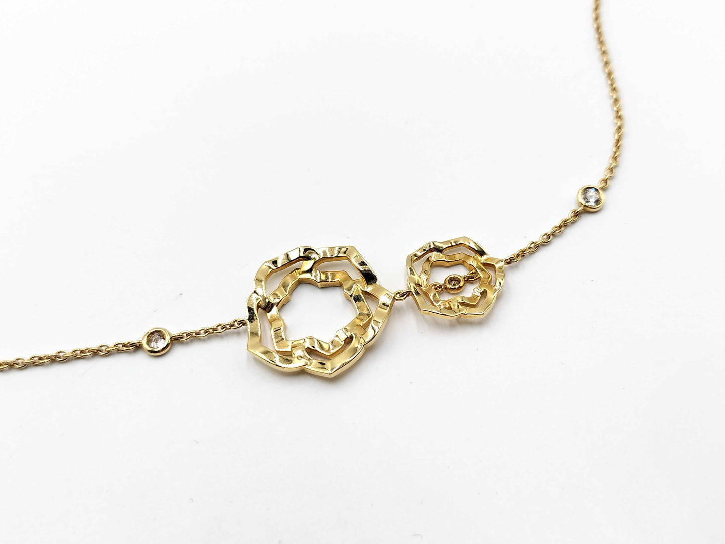 PIAGET Rose Diamond Necklace in Au750, 22.0g