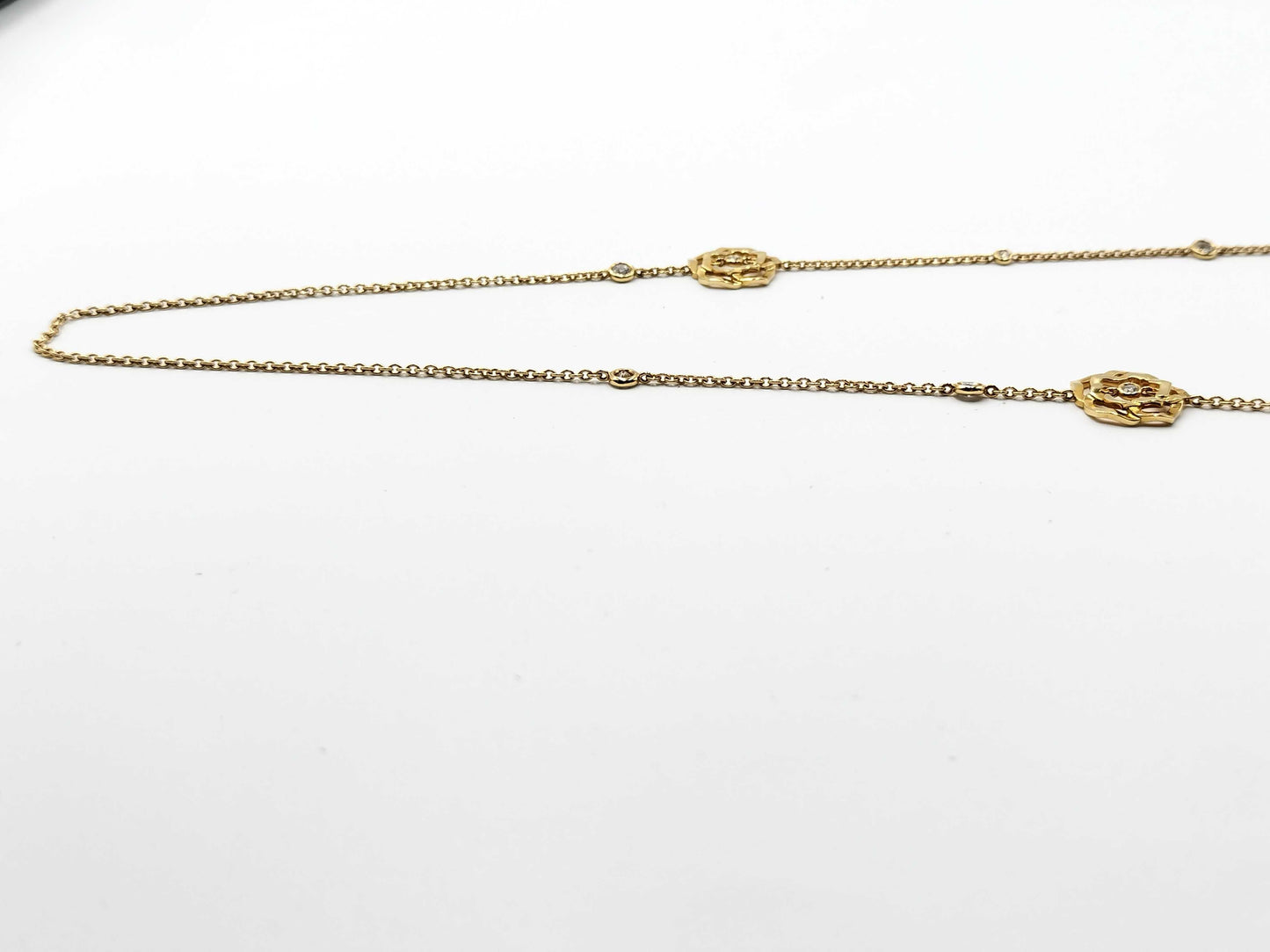 PIAGET Rose Diamond Necklace in Au750, 22.0g