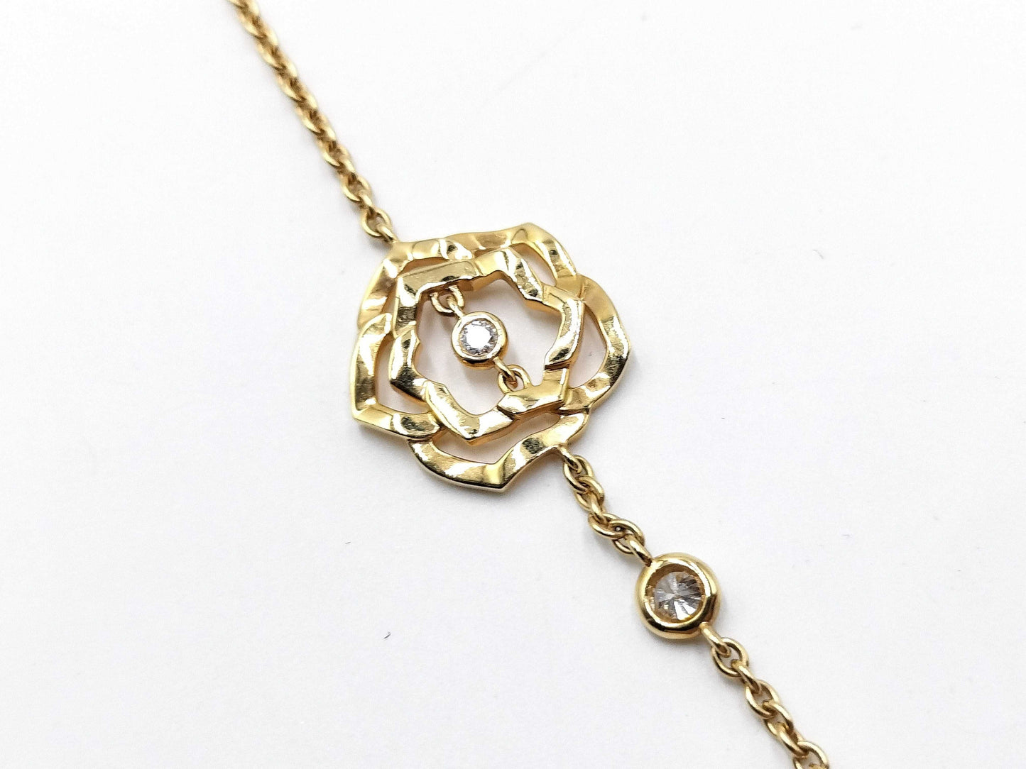 PIAGET Rose Diamond Necklace in Au750, 22.0g