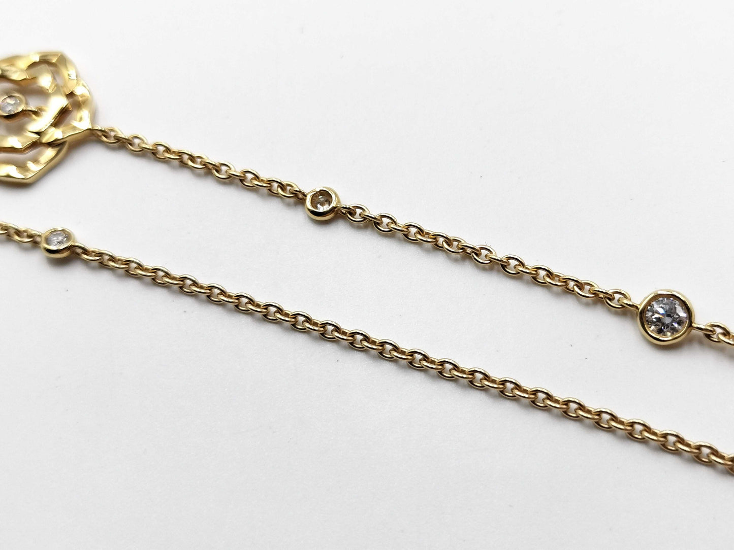PIAGET Rose Diamond Necklace in Au750, 22.0g