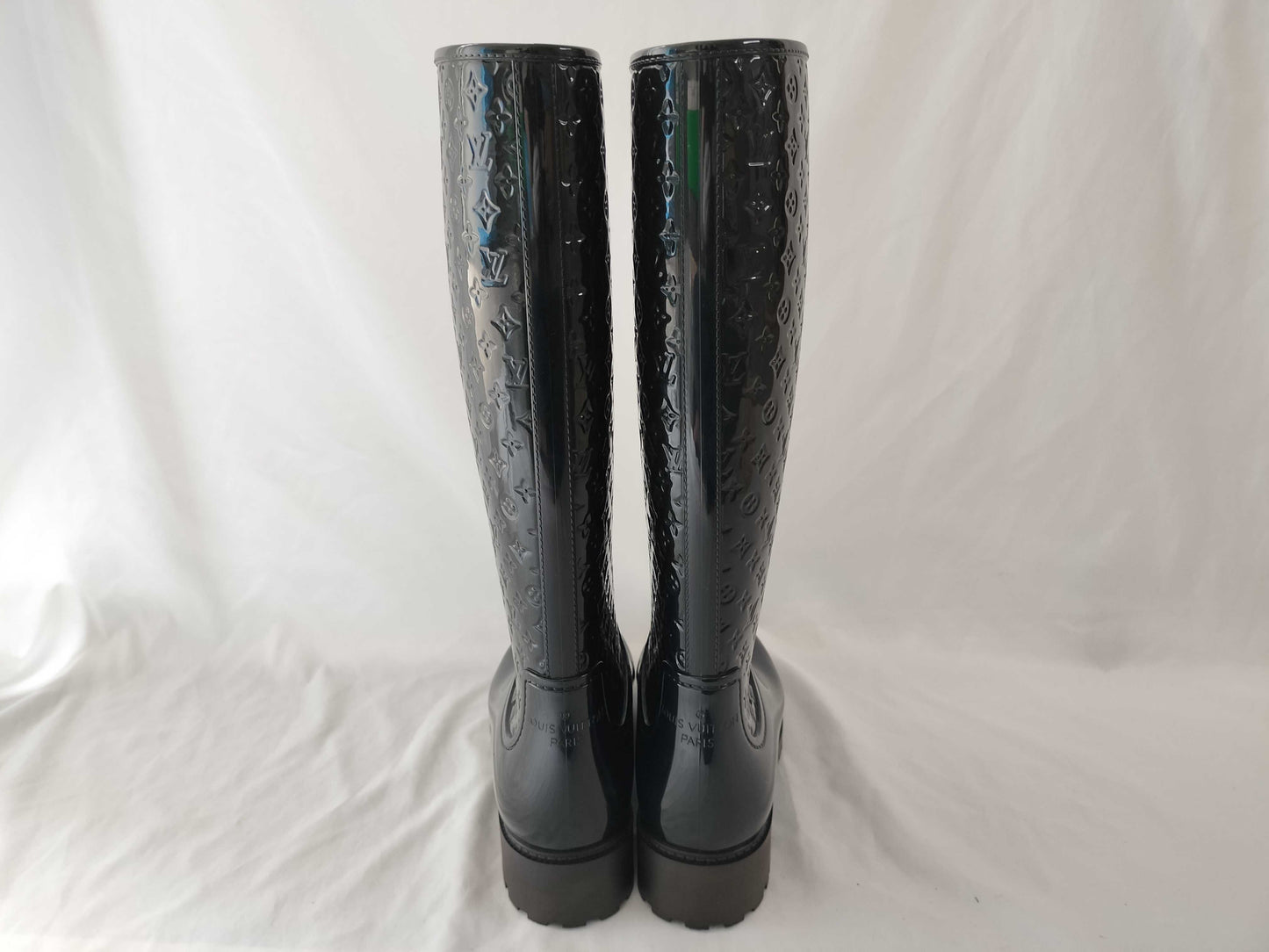 LOUIS VUITTON Monogram Drops Line Boots, Rain Boots, Other Shoes
