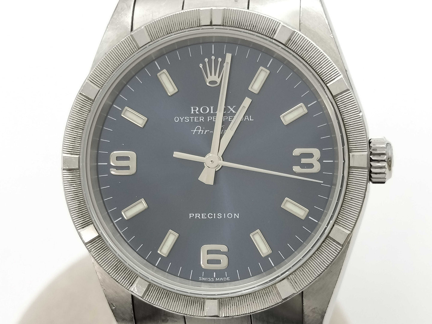 ROLEX 14010M P496085 Blue Dial Unoperated Boys' Watch
