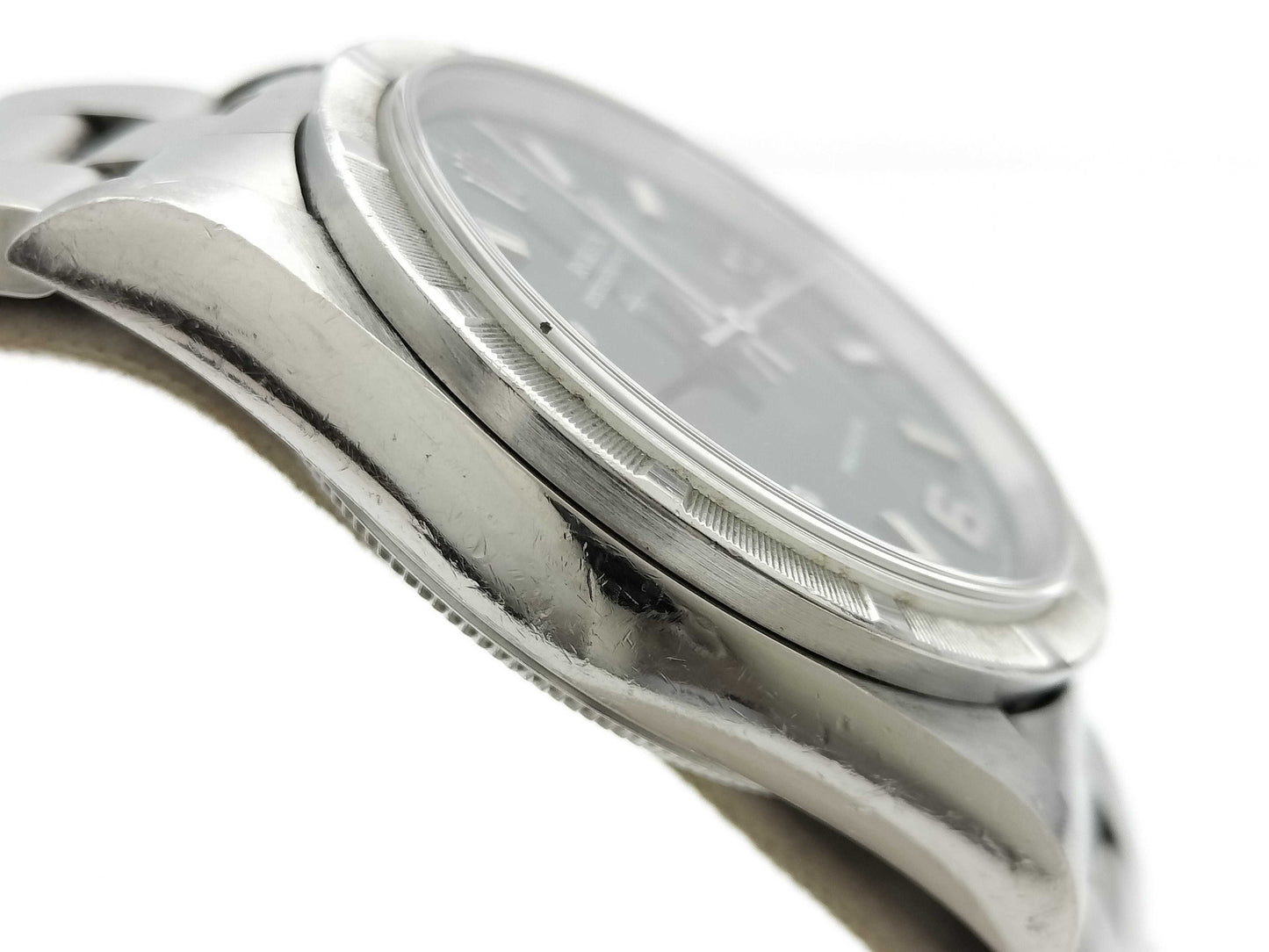 ROLEX 14010M P496085 Blue Dial Unoperated Boys' Watch