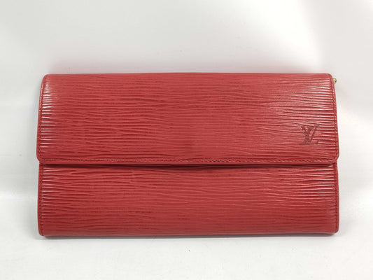 LOUIS VUITTON Epi Portefeuille Sala Wallet