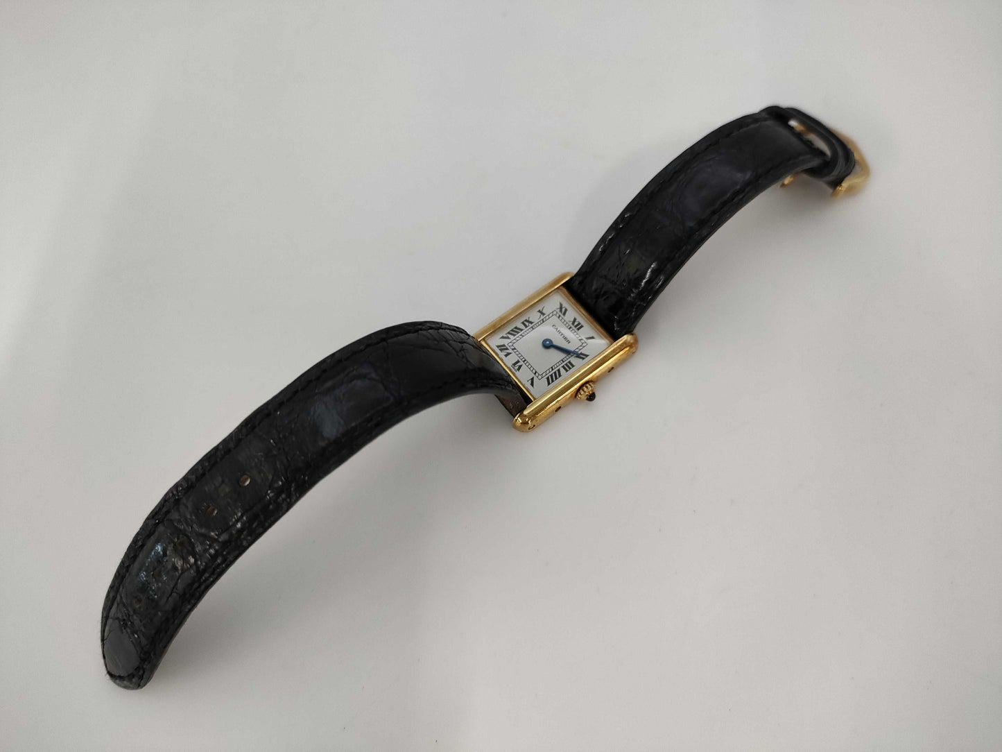 Cartier Tank Louis W1512756 W1512756 Quartz K18 Women's Watch
