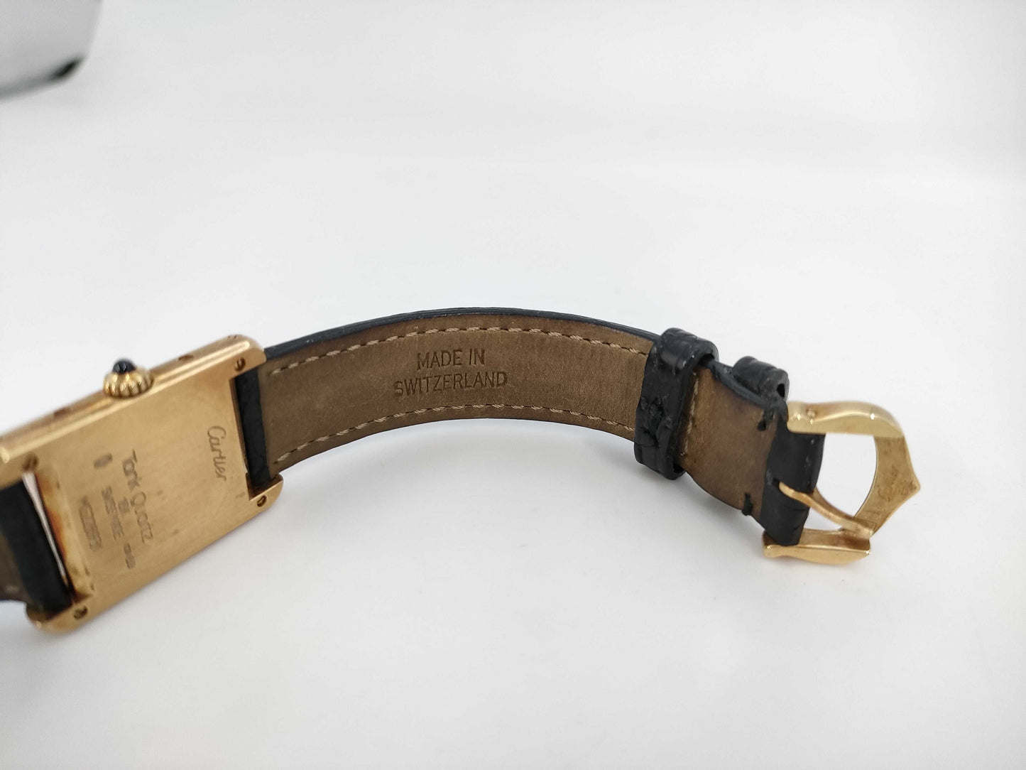 Cartier Tank Louis W1512756 W1512756 Quartz K18 Women's Watch
