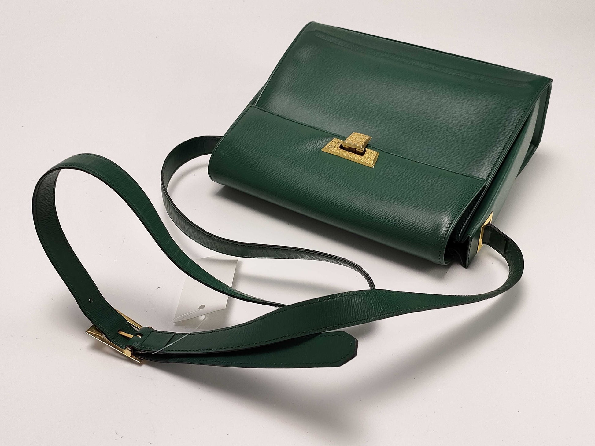 Dior Leather Shoulder Bag Green