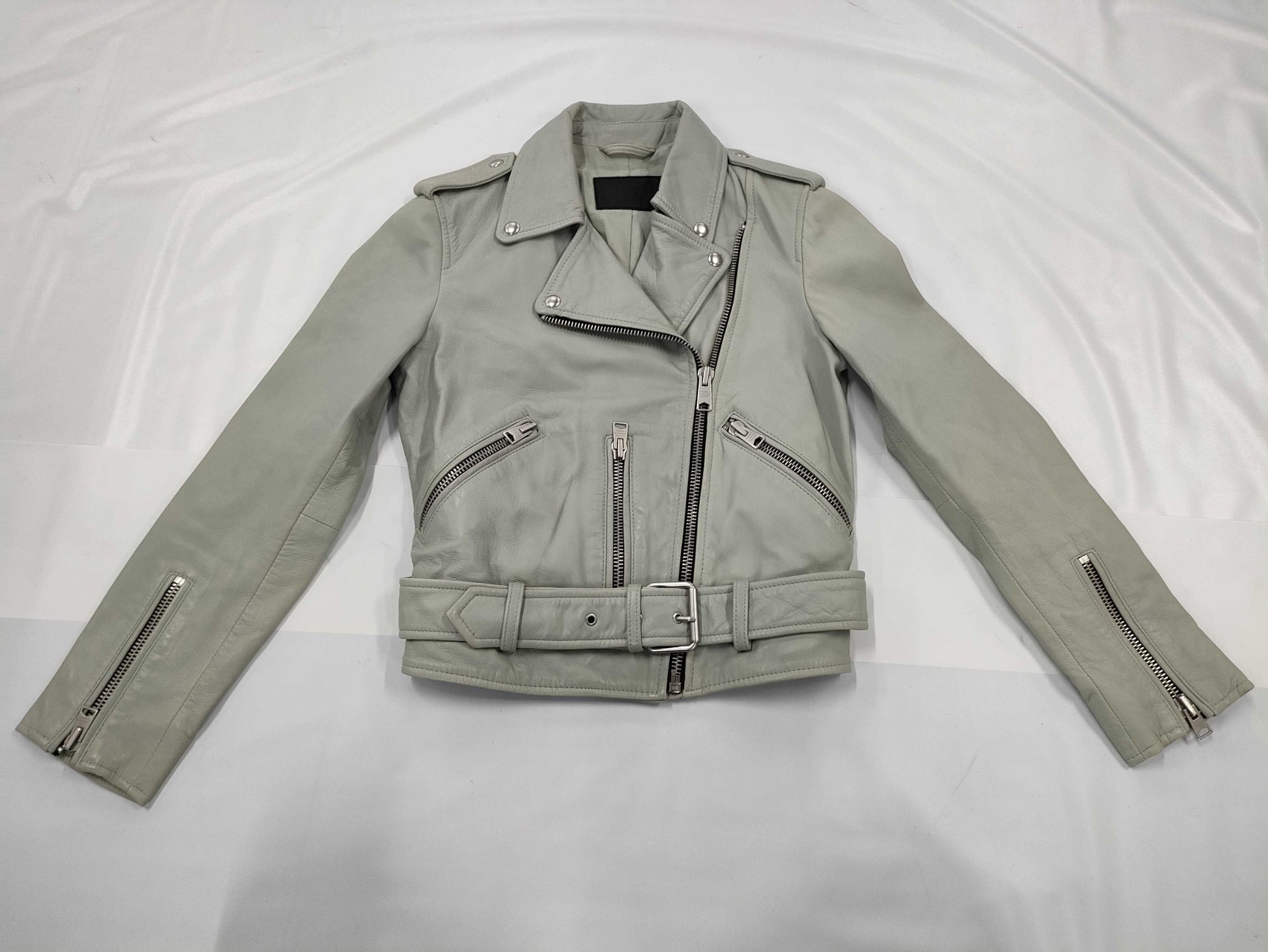 AllSaints Lamb Leather Rider's Jacket
