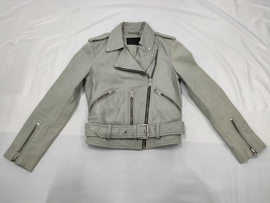 AllSaints Lamb Leather Rider's Jacket
