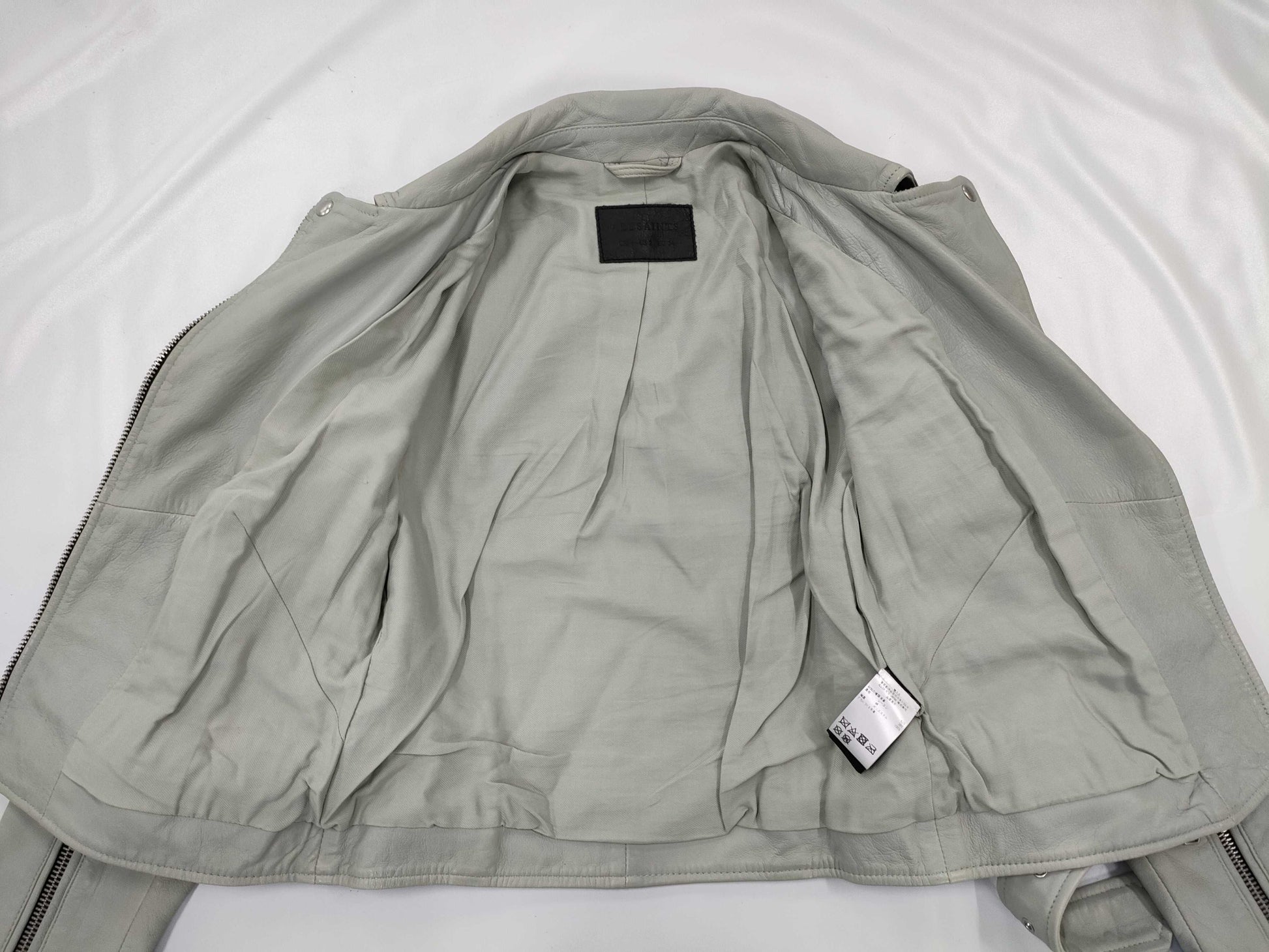 AllSaints Lamb Leather Rider's Jacket