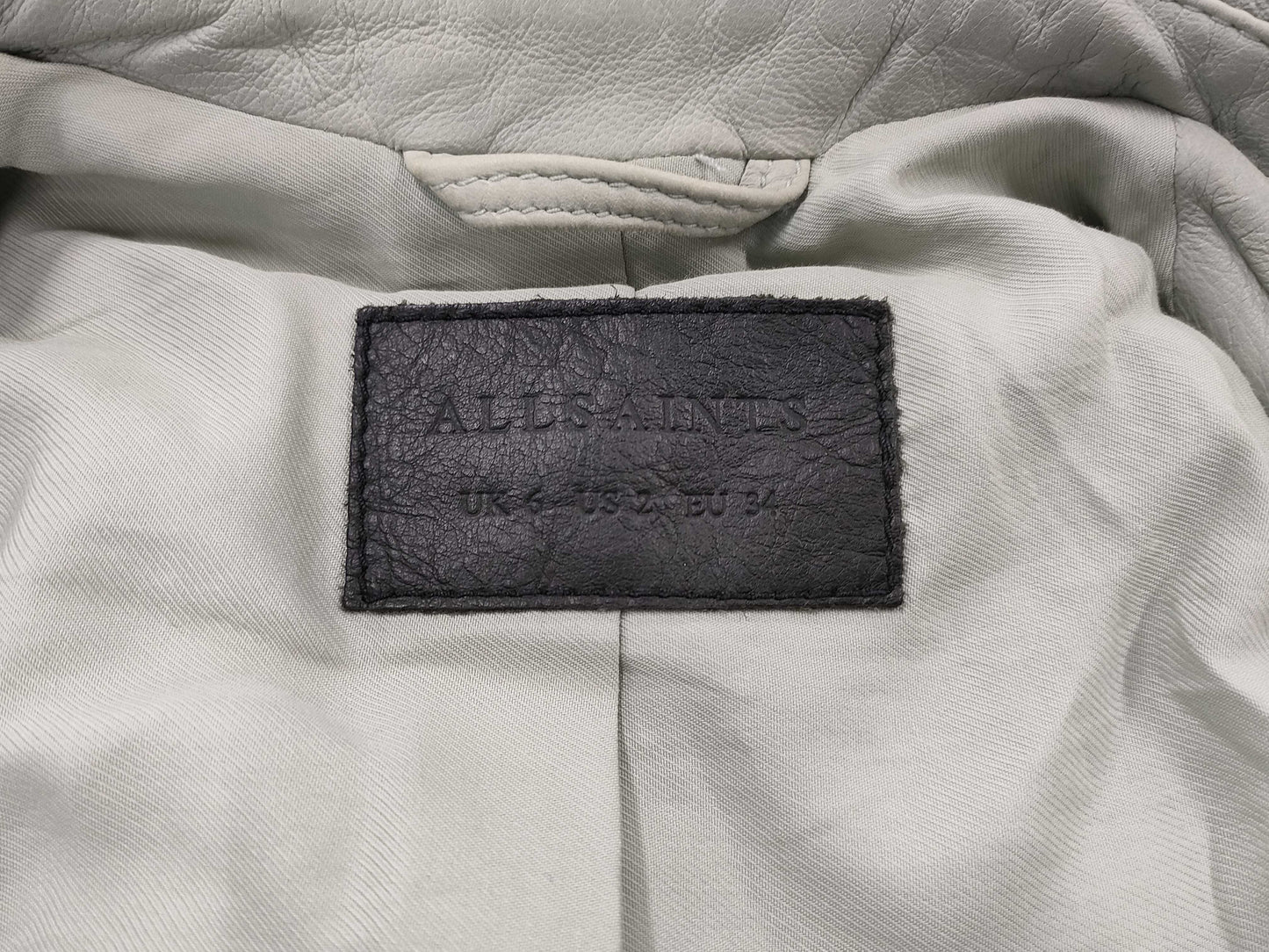 AllSaints Lamb Leather Rider's Jacket