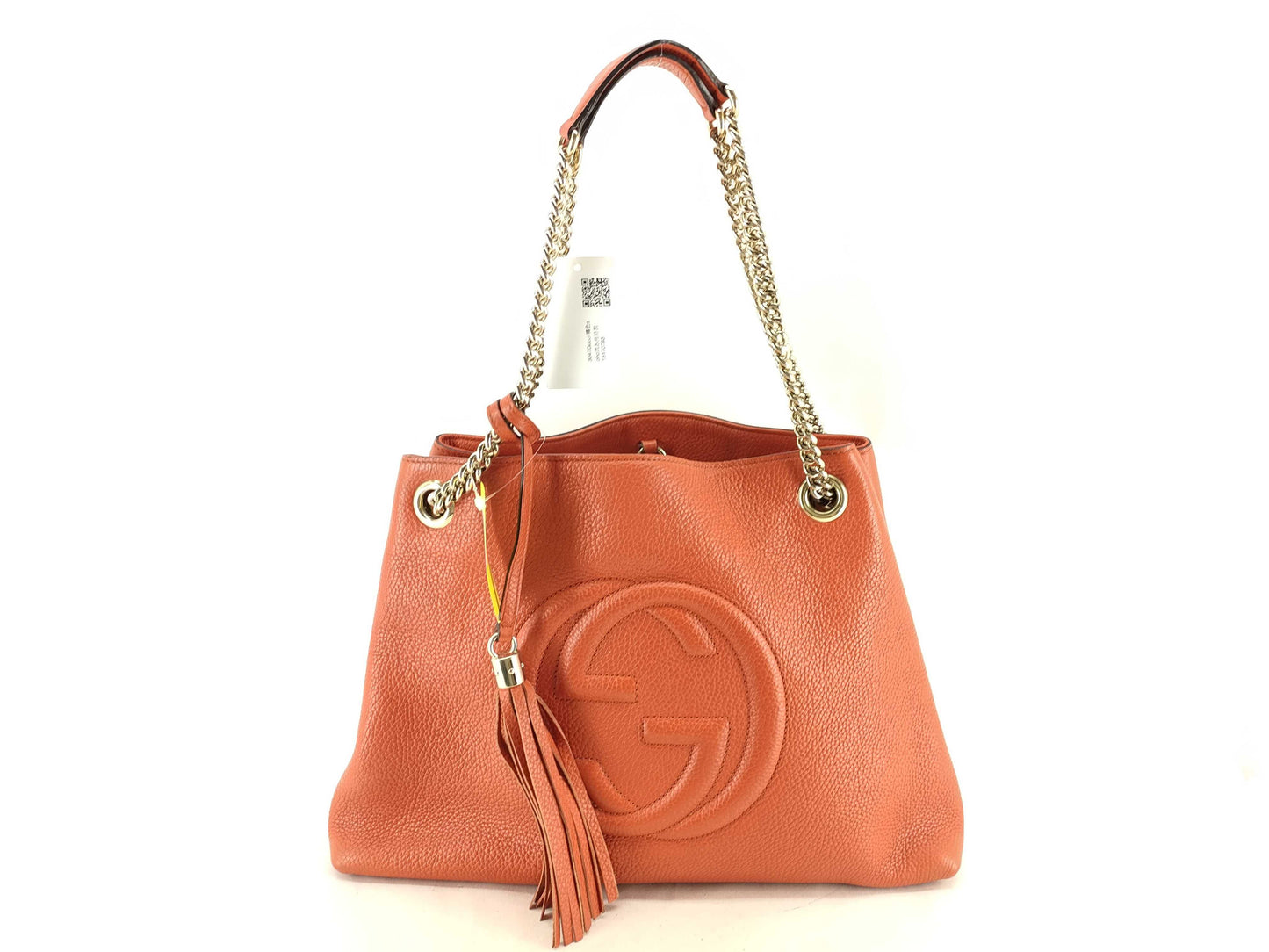 GUCCI 308982 Interlocking Soho Leather Tote Bag