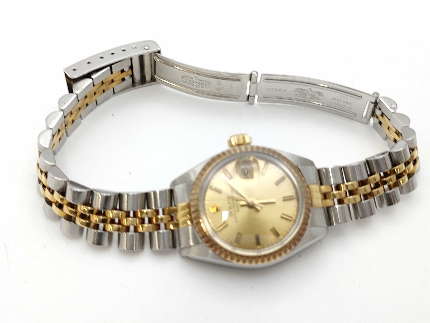 ROLEX 6917 8337020 Champagne Dial Women's Watch
