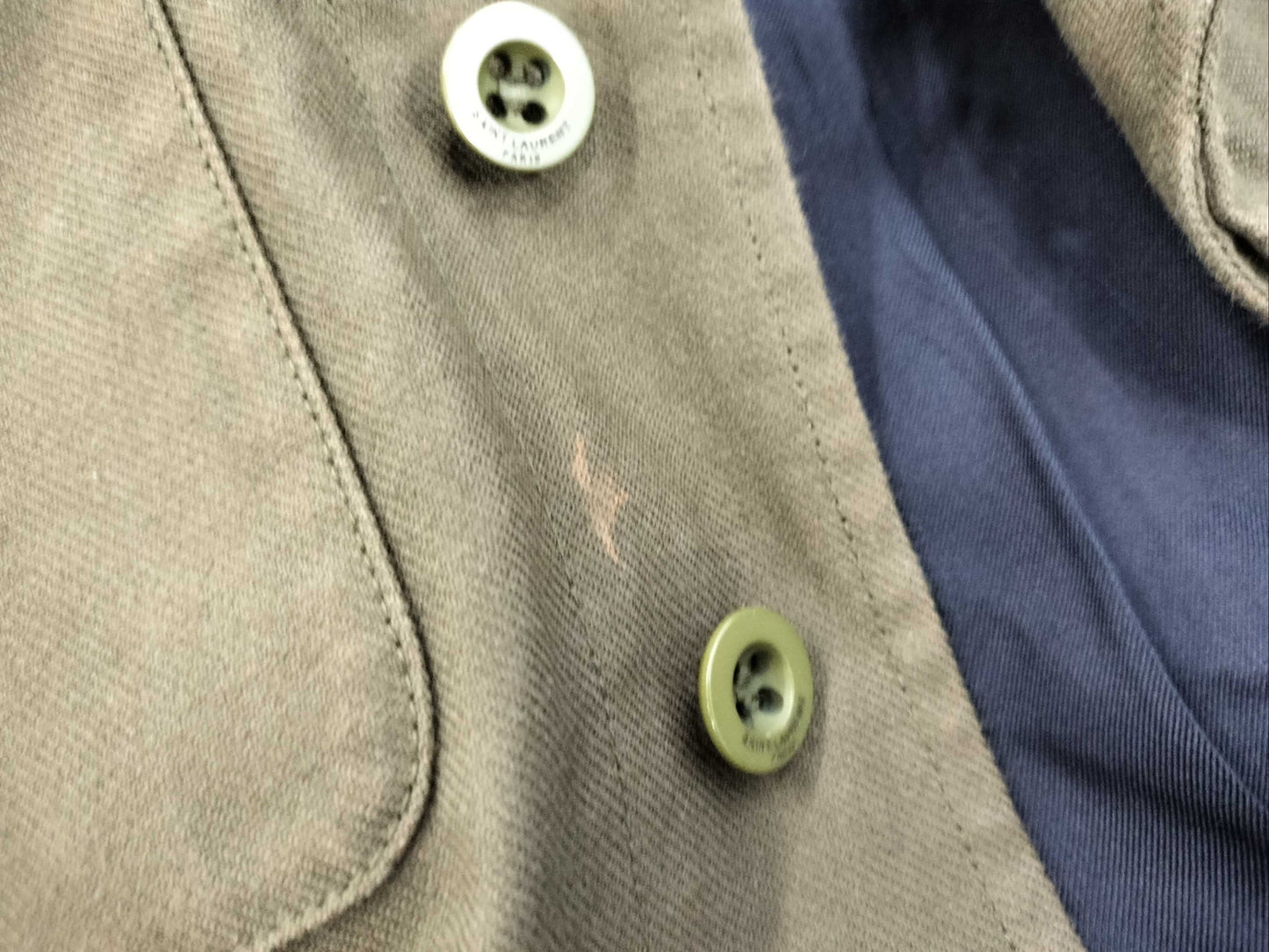 Yves Saint Laurent Military Jacket Jacket