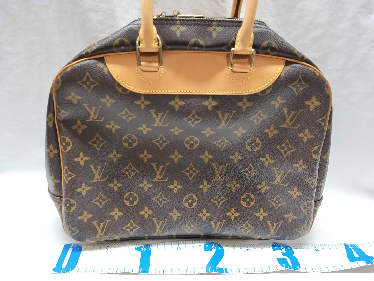 LOUIS VUITTON Monogram Deauville M47270 Handbag