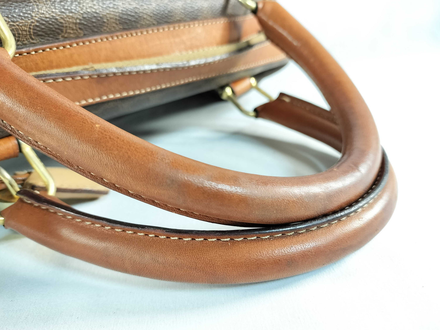 (10463_0042) LOUIS VUITTON Monogram Celine/Burberry/Bag 3 Pieces Boston Bag