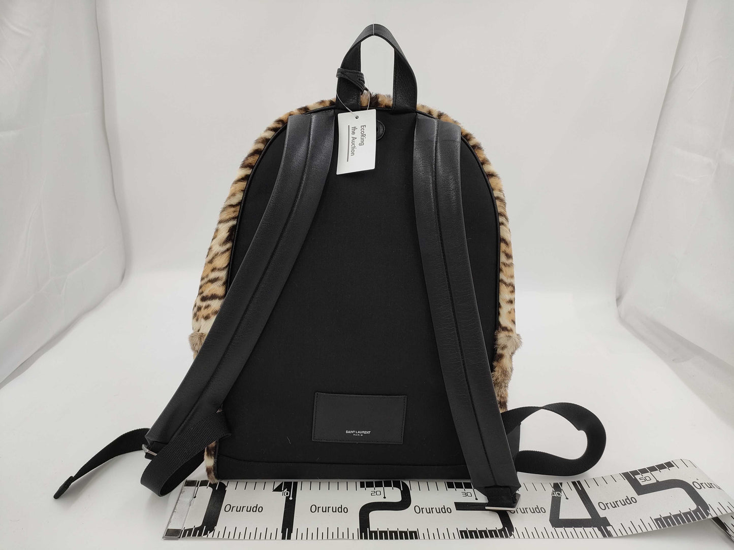 Yves Saint Laurent Fur Backpack