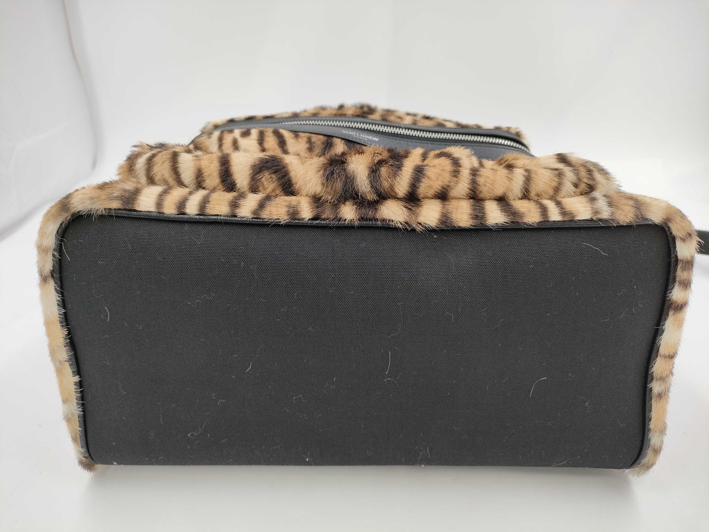 Yves Saint Laurent Fur Backpack