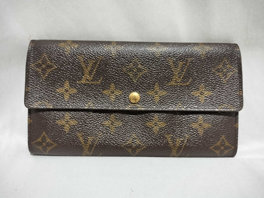 LOUIS VUITTON Monogram Old Portefeuille Sala Wallet