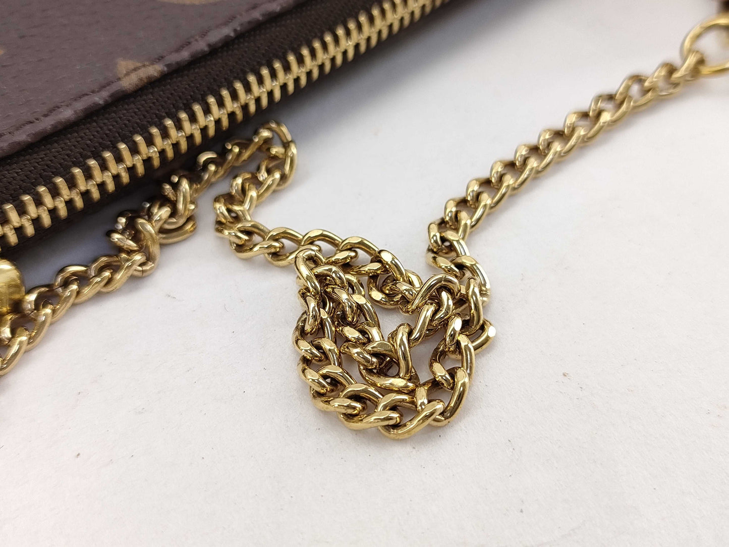 LOUIS VUITTON Monogram M58009 Mini Pochette Accessory Pouch, Made in 2005, Box and Dust Bag Included