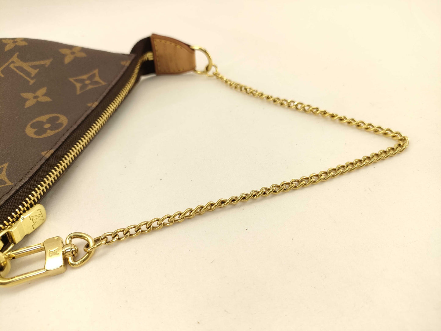 LOUIS VUITTON Monogram M58009 Mini Pochette Accessory Pouch, Made in 2005, Box and Dust Bag Included