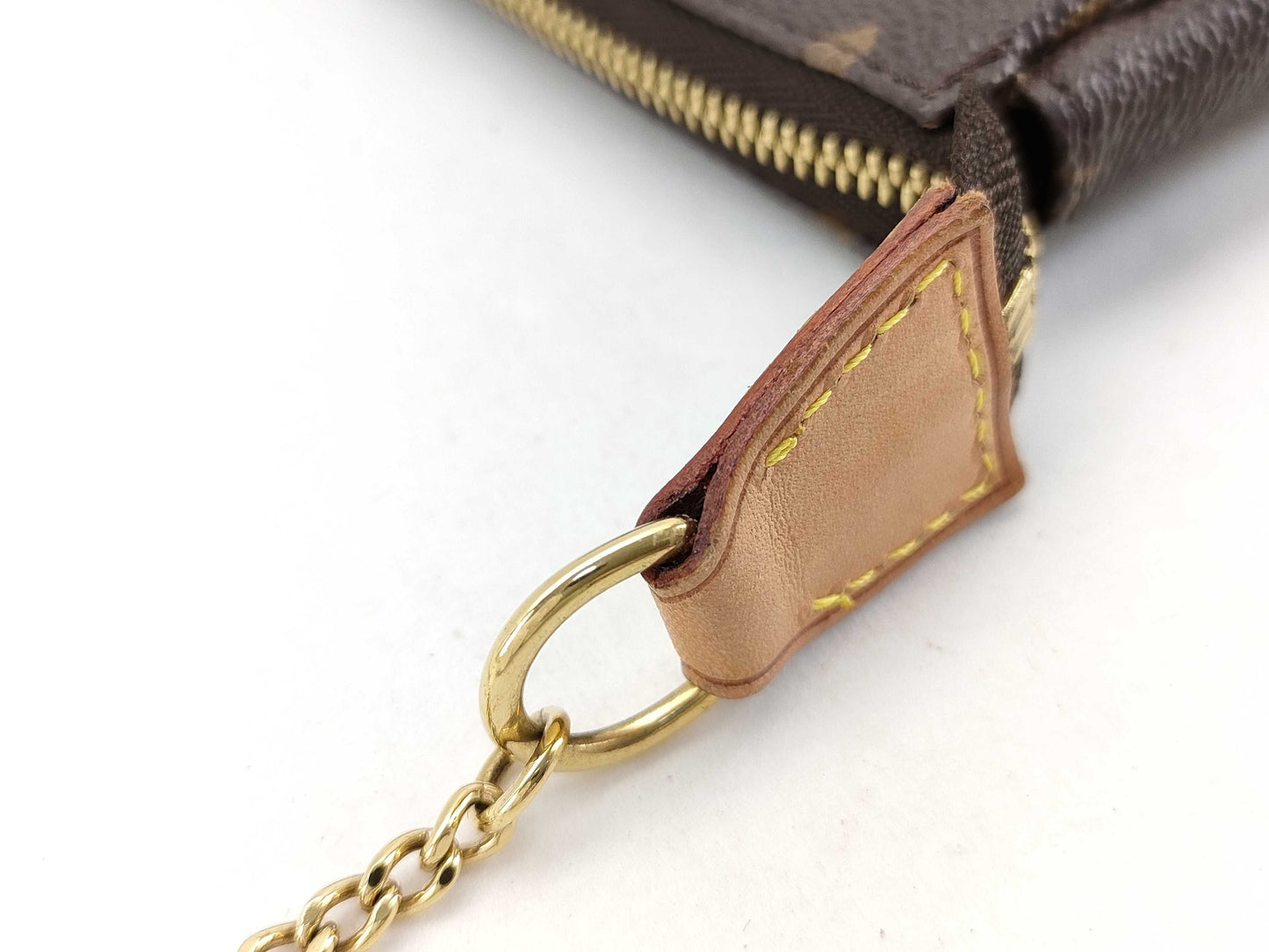 LOUIS VUITTON Monogram M58009 Mini Pochette Accessory Pouch, Made in 2005, Box and Dust Bag Included