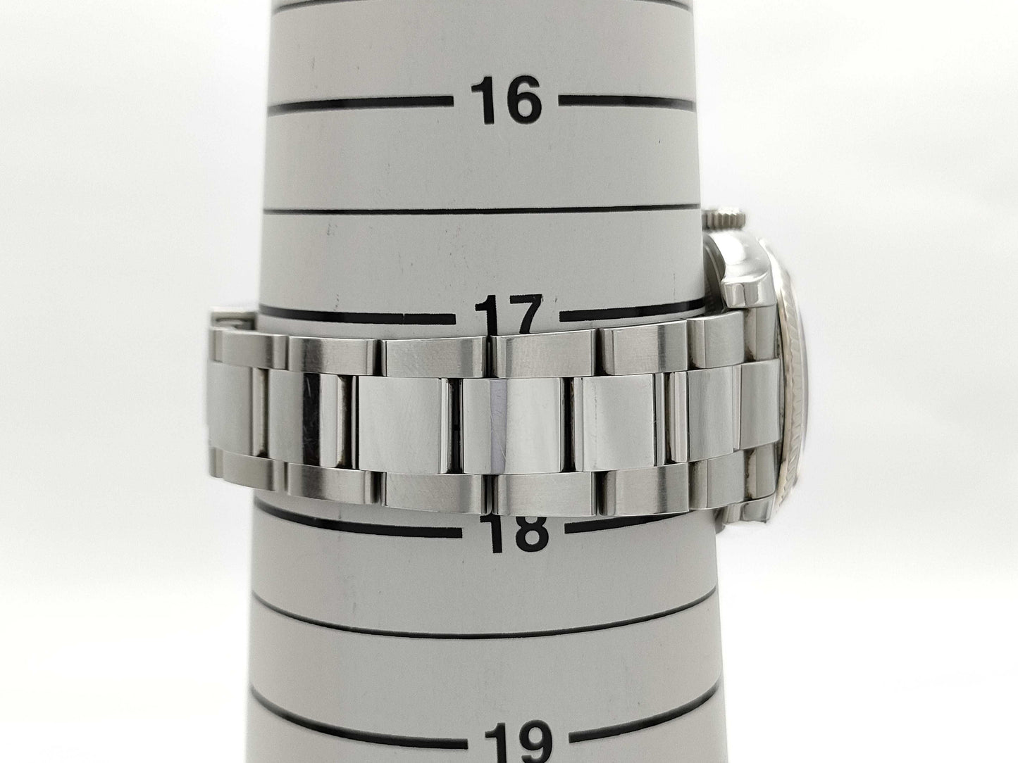 ROLEX 116234 D956349 White Roman Men's Watch