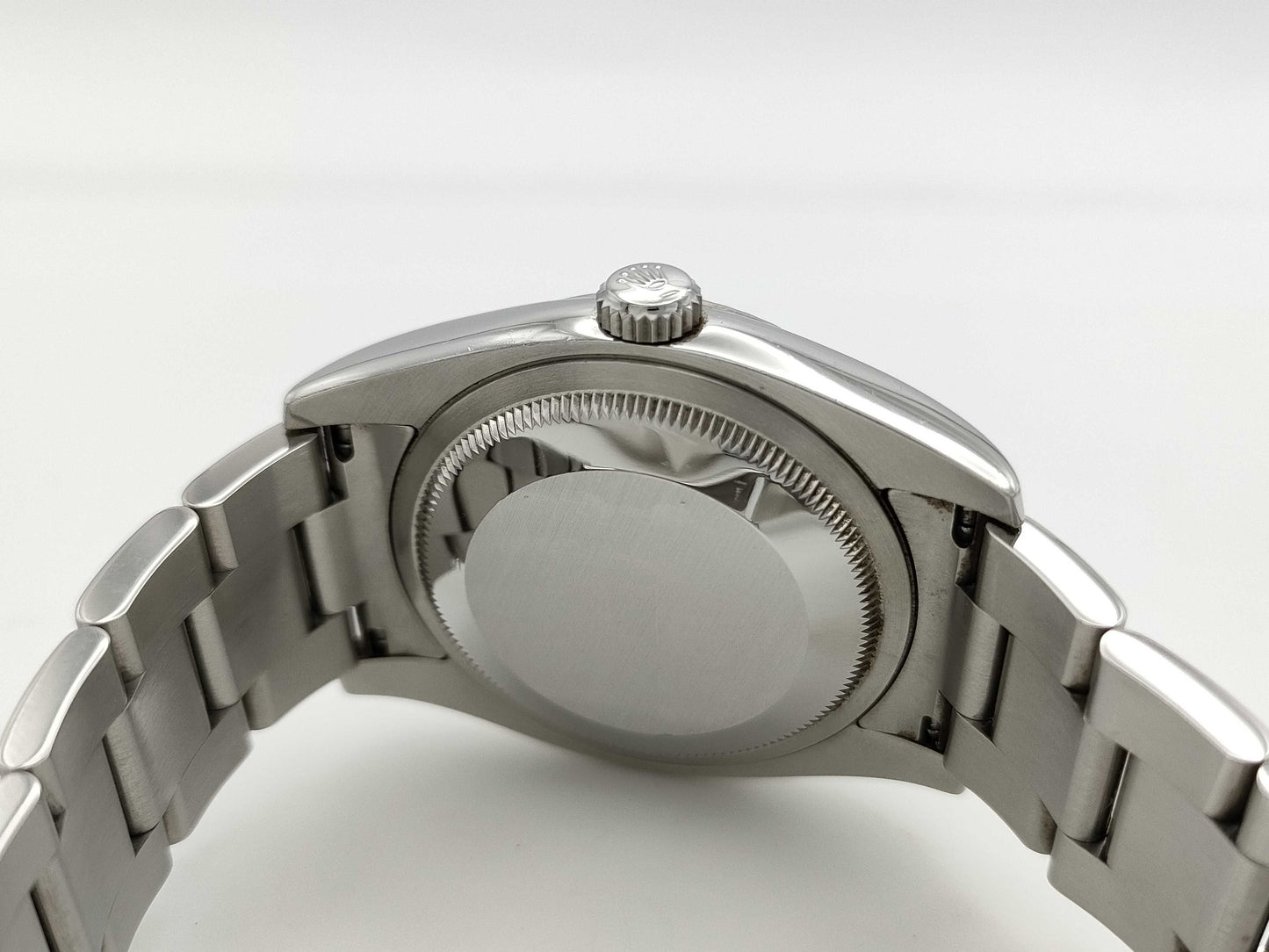 ROLEX 116234 D956349 White Roman Men's Watch