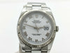 ROLEX 116234 D956349 White Roman Men's Watch