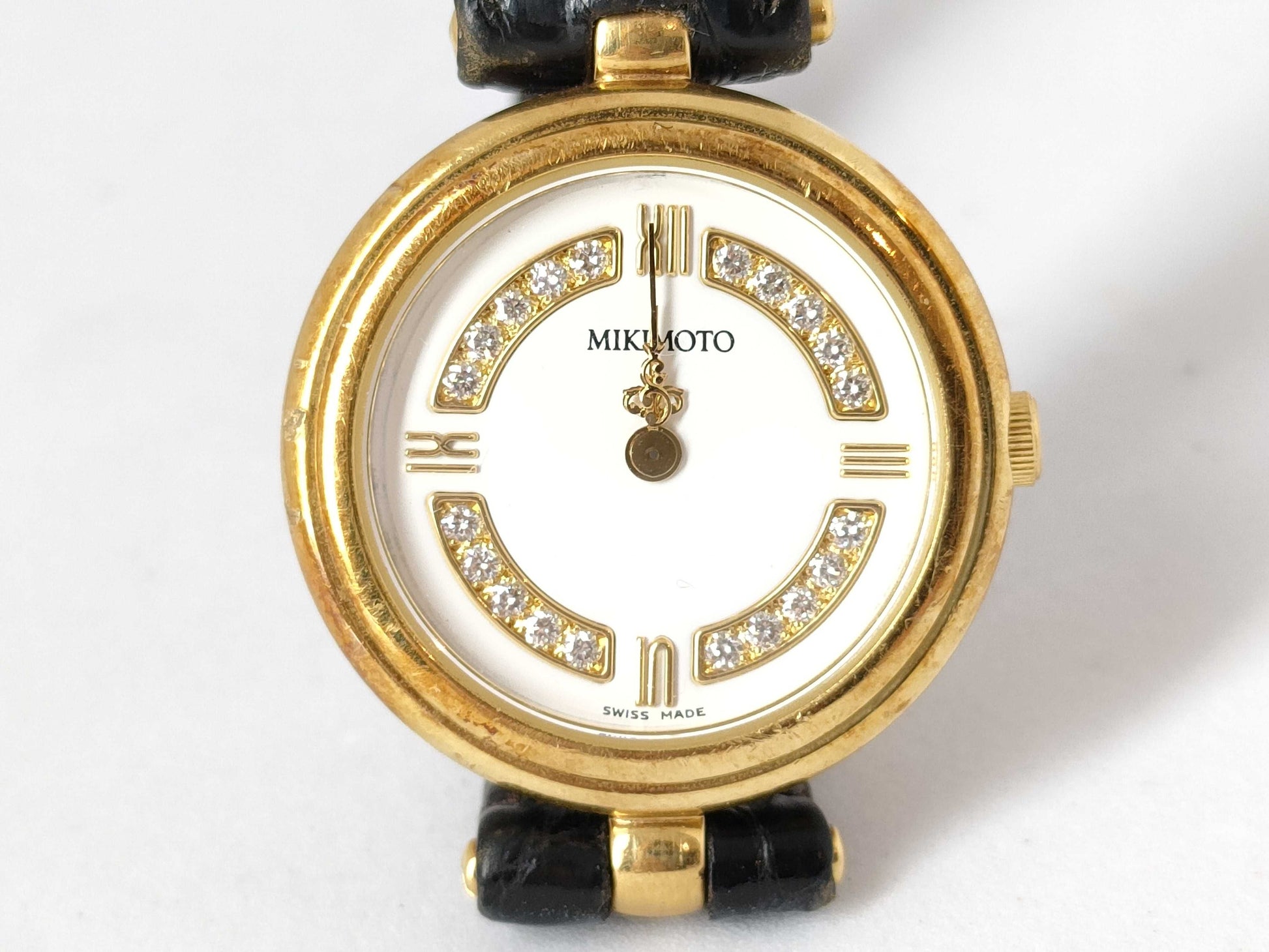 MIKIMOTO 082-059 Quartz K18 Unmoving Women's Watch
