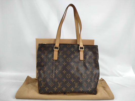 LOUIS VUITTON Monogram Cabas Piano Tote Bag