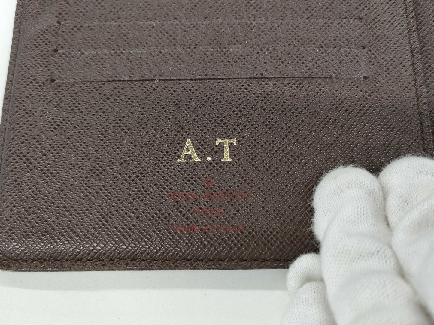 LOUIS VUITTON Damier N60011 Porte Feuille Florin Named Wallet