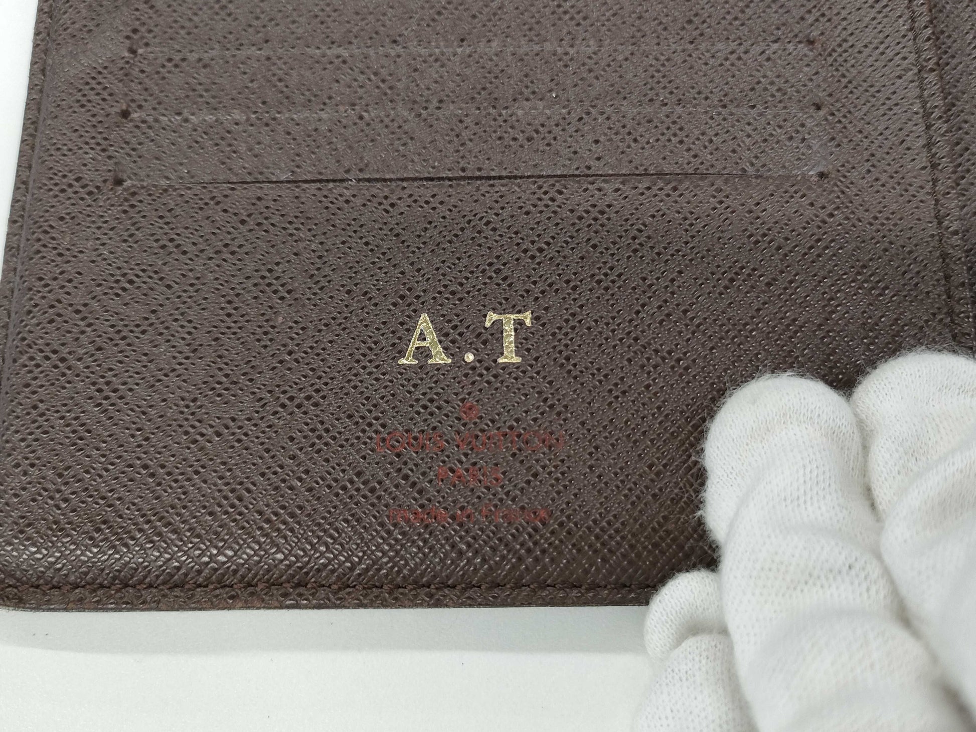 LOUIS VUITTON Damier N60011 Porte Feuille Florin Named Wallet