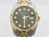 ROLEX 116233G V274990 Black Men's Watch
