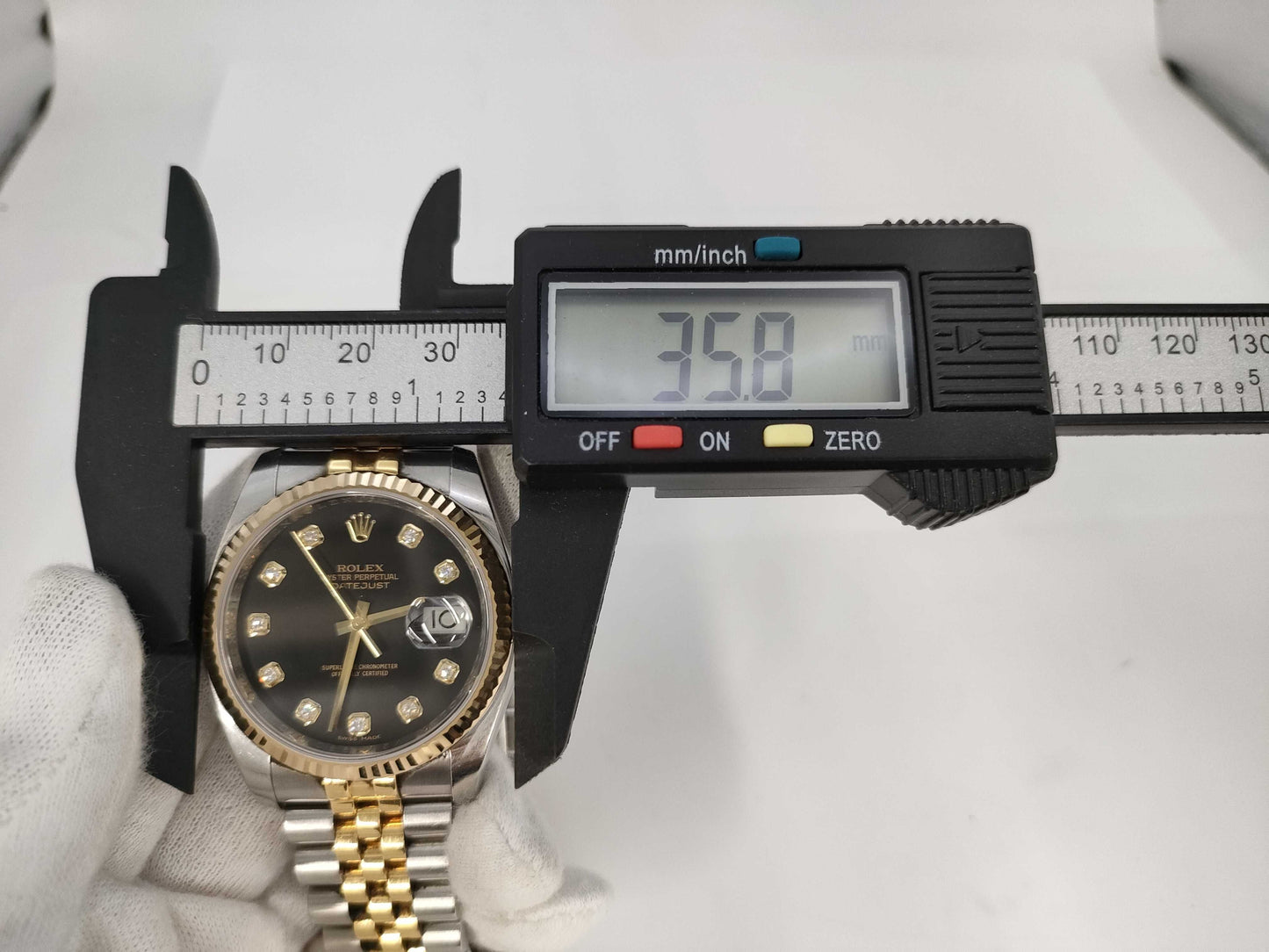 ROLEX 116233G V274990 Black Men's Watch