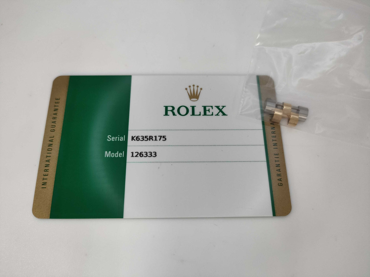 ROLEX 126333 K635R175 Men's Watch