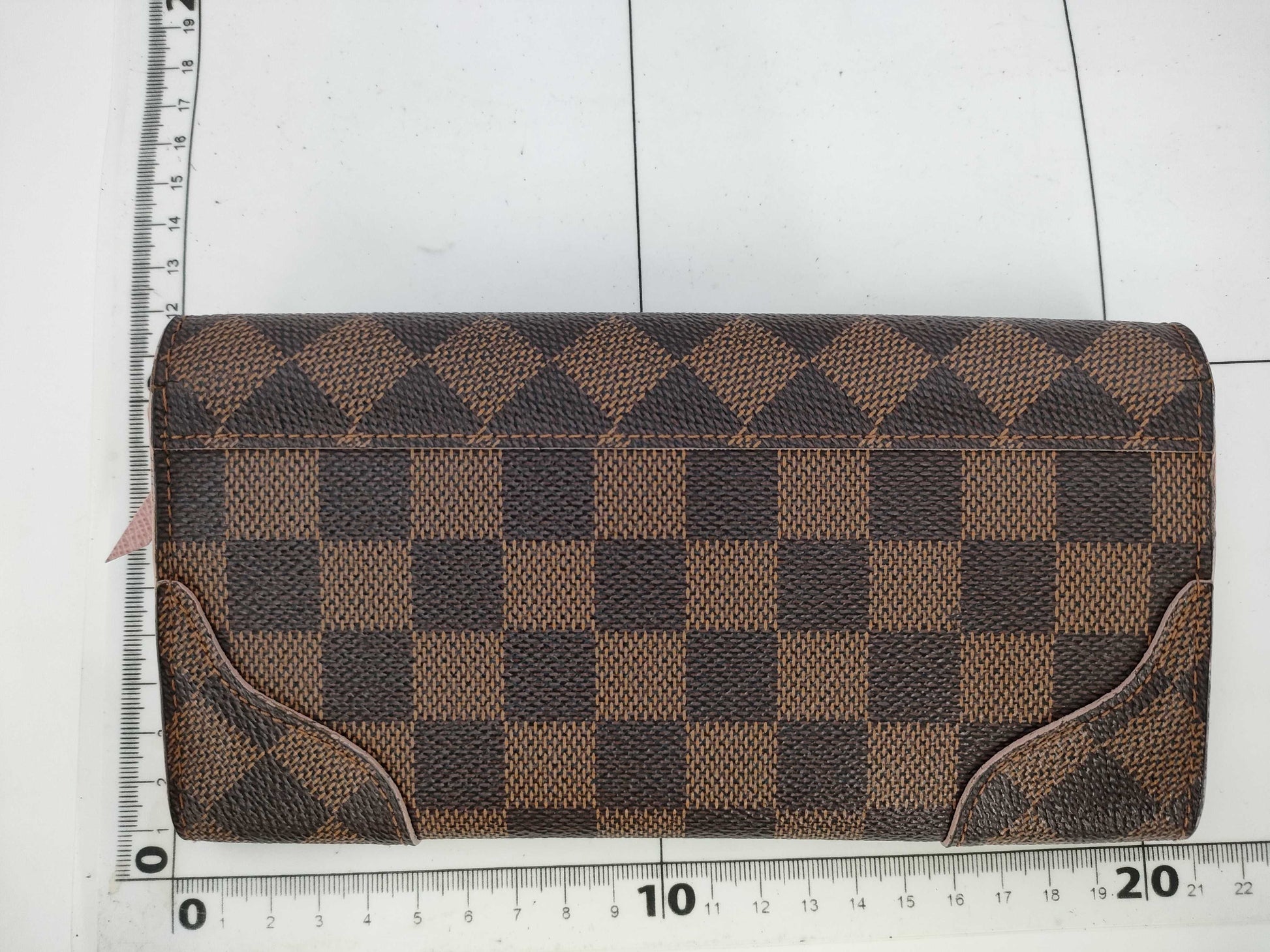 LOUIS VUITTON Damier Portefeuille Caesar Name Wallet