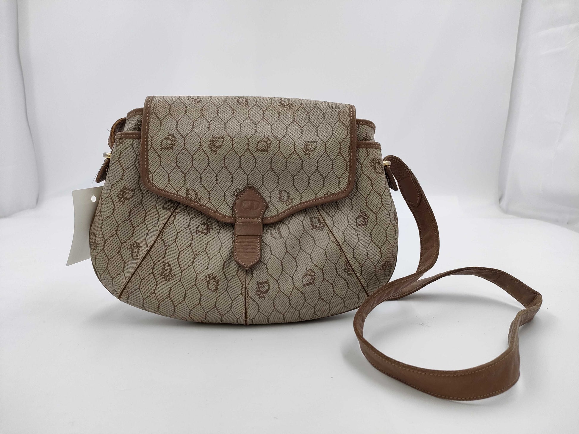 Dior Trotter Dior Vintage Shoulder Bag