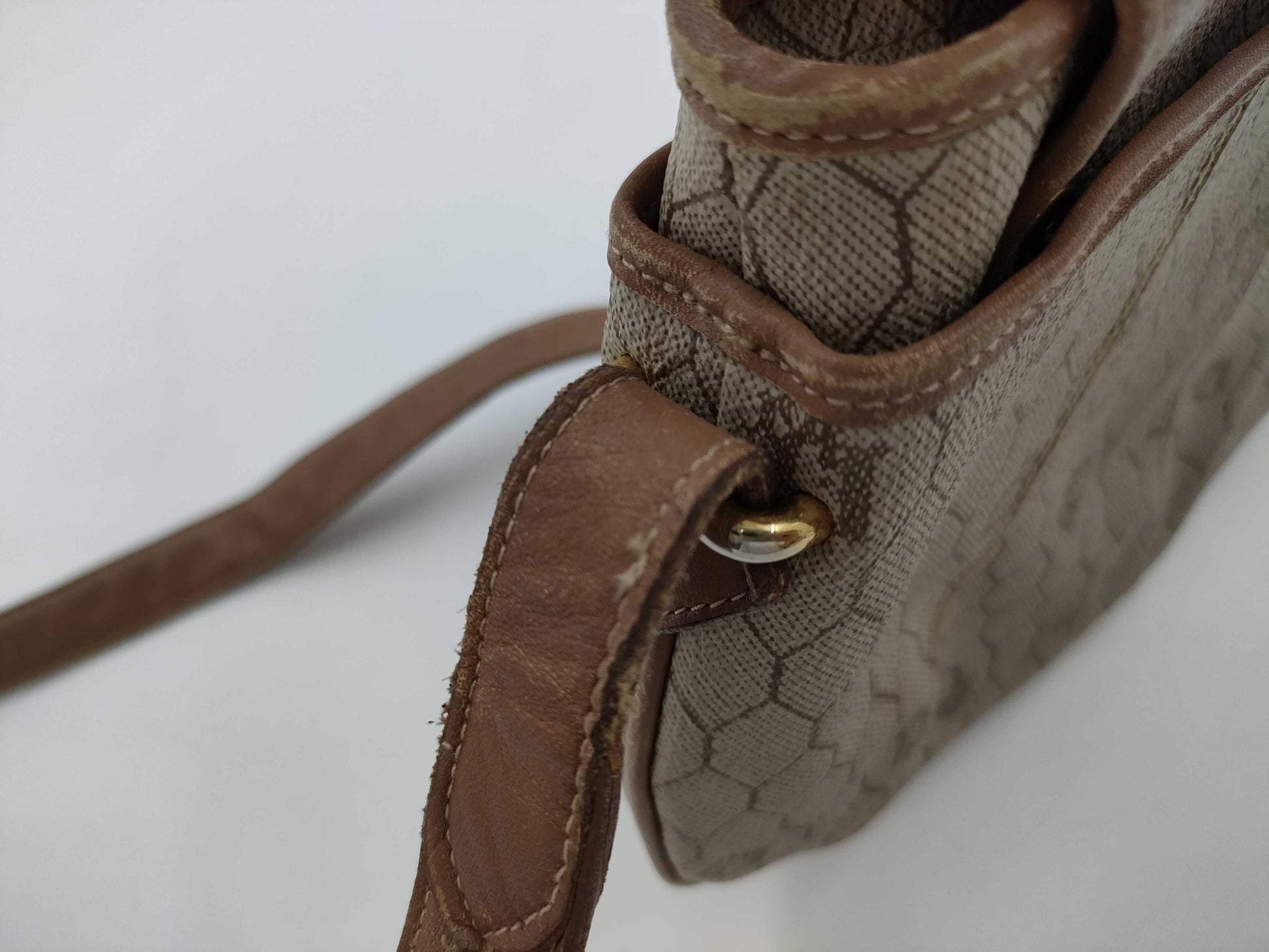 Dior Trotter Dior Vintage Shoulder Bag