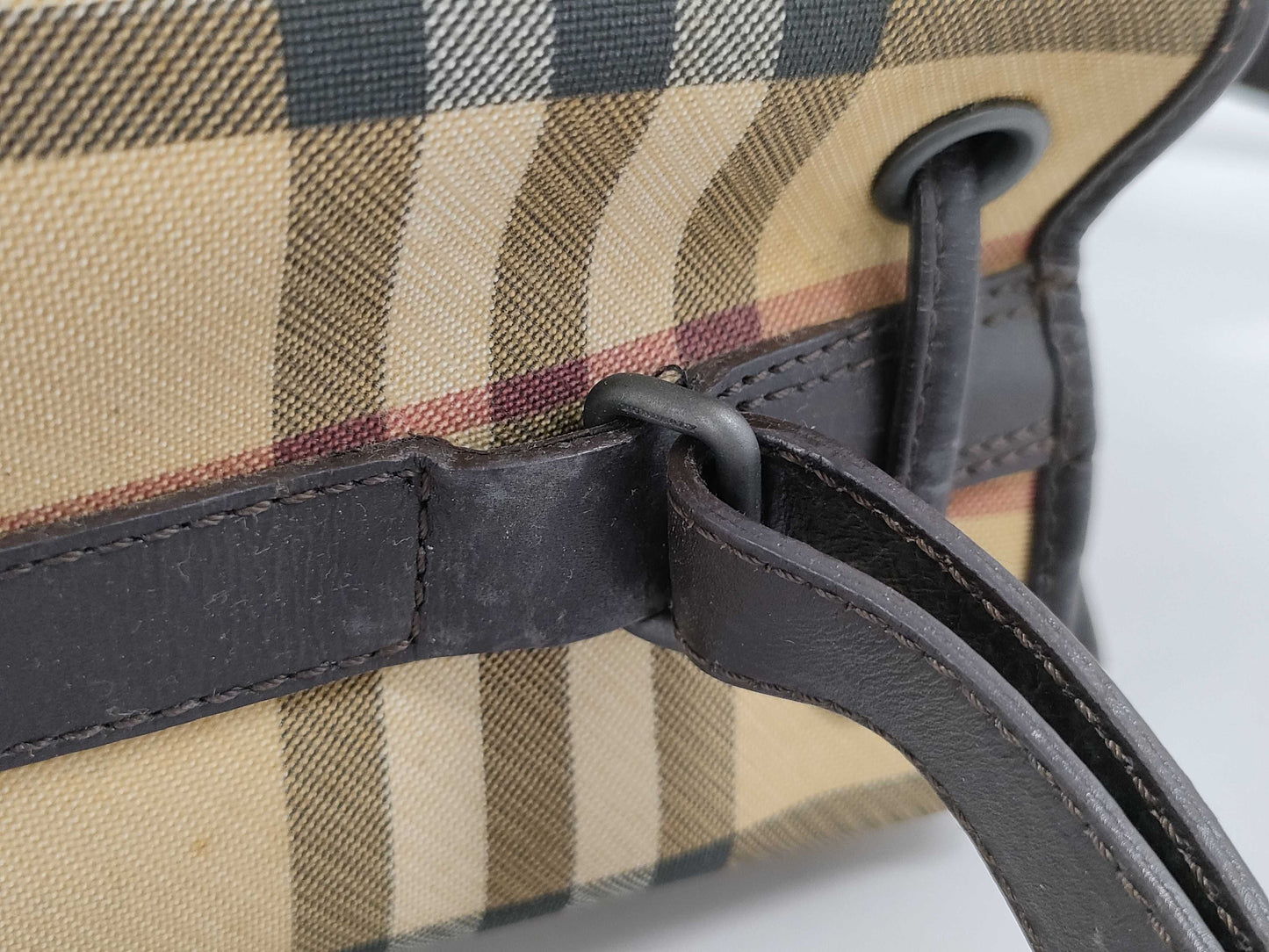 BURBERRY Nova Check Shoulder Bag